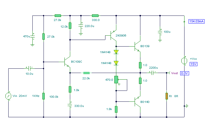 2 Watt Audio Amplifier