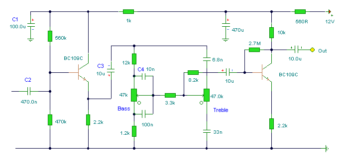 tone control circuit