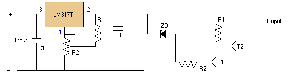 LM317 with Overvoltage